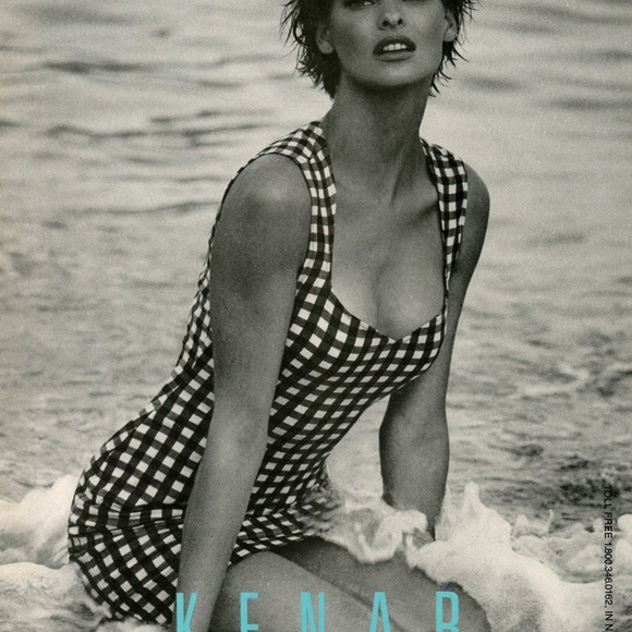 *Rare* ‘90s KENAR mini dress, Linda Evangelista style inspired by Twiggy size 14 - Picture 9 of 11